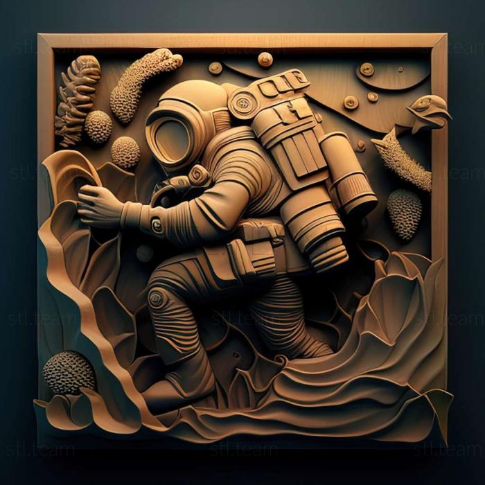 3D model Dusk Diver game (STL)